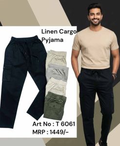 Linen Cargo Men Pyjama
