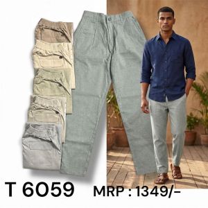 Multi Pocket Linen Cargo Men Pyjama