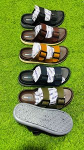 Mens Leather Slipper