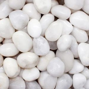 40-80 Mm Polished Quartz Pebbles