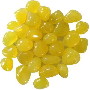 Light Yellow Marble Pebbles