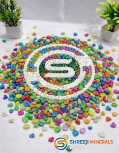 Colorful Marble Pebbles
