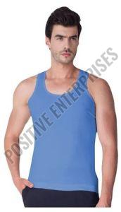 Color Cotton Plain Mens Color Vest