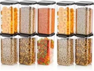 1000ml Plastic Food Storage Container Set