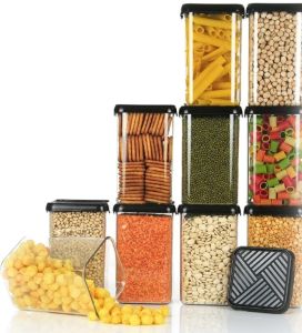 1000ml Plastic Food Storage Container Set