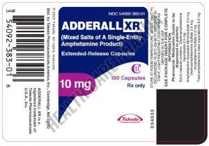 Adderall Xr 10mg Extended Release Capsules