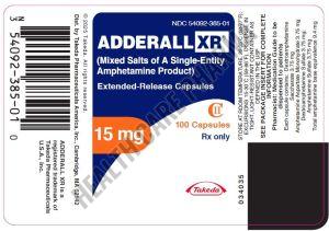 Adderall Xr 15mg Extended Release Capsules