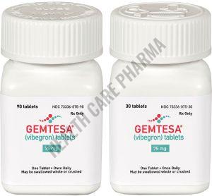 Gemtesa 75mg Vibegron Tablet