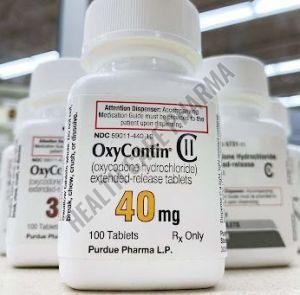 Oxycontin 40mg Oxycodone Hydrochloride Extended Release Tablet