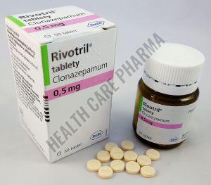 Rivotril 0.5mg Clonazepamum Tablet