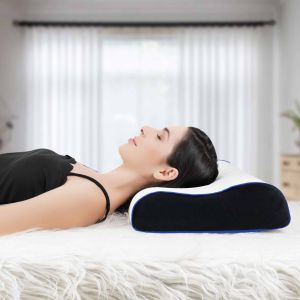 Soft Fabric Contour Memory Foam Pillow