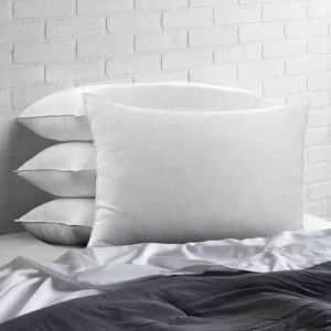White Fiber Pillow
