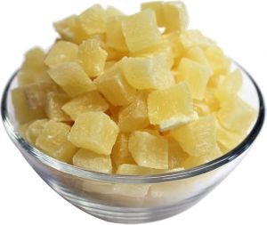 Dried Pineapple Dice