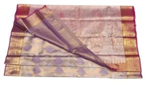 Damage Silk Saree