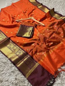 Semi Kanchipuram Silk Saree