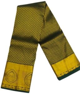 Basil Green Kota Silk Saree