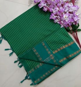 2 Petta Border Cotton Saree
