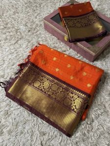 Semi Kanchipuram Silk Saree