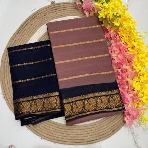 Premium Velthari Sungudi Cotton Saree with Blouse Piece