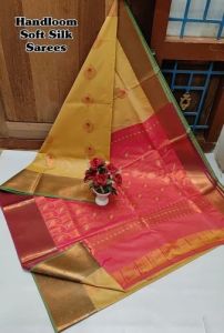 Traditional Handloom Soft Silk Saree