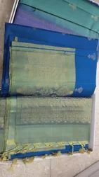 Kanjivaram Tussar Silk Saree