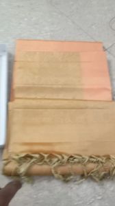 Kanjivaram Tussar Silk Saree