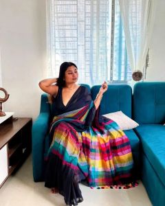 Soft and Lightweight Mulmul Cotton Sarees