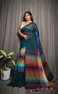 Pure Mulmul Cotton Sarees
