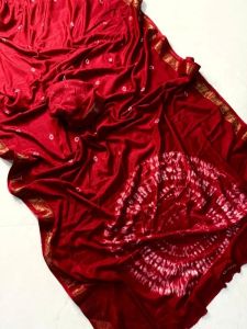 Red Elegant Kalamkari Cotton Saree