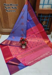 Traditional Handloom Soft Silk Saree