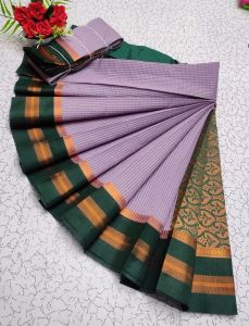 Traditional Kanjivaram Inspired Silk Cotton Sarees