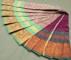 Tussar 80s Emboss Silk Saree