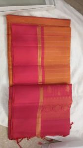 Wedding Wear Tussar Silk Kanjivaram Saree