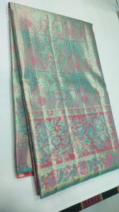 Zari Border Soft Silk Saree