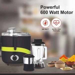 600 Watt Vortex Juicer Mixer Grinder
