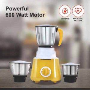 600 Watt Sonet Mixer Grinder
