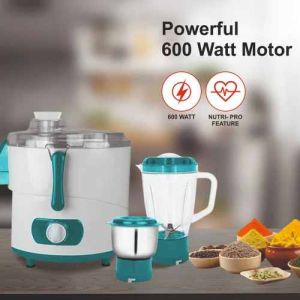 600 Watt Glanza Juicer Mixer Grinder