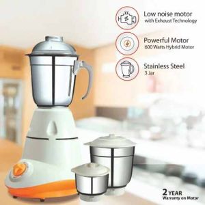 600 Watt Amber Mixer Grinder