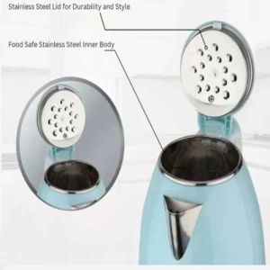 1.8 L Sky Blue Concealed Element Electric Kettle