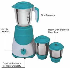 500 Watt Onyx Mixer Grinder