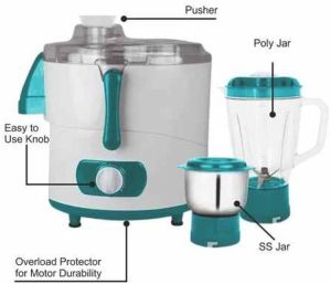 600 Watt Glanza Juicer Mixer Grinder