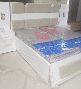6 X 6 Feet Wooden Double Bed