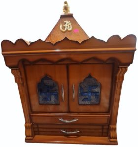 Brown Wooden Temple