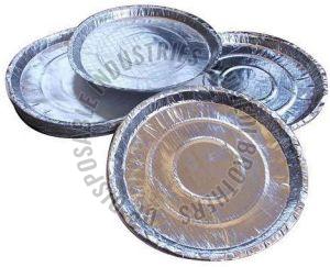 Silver Laminated Paper Plate