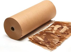 Eco-Friendly Honeycomb Kraft Paper Packaging Roll
