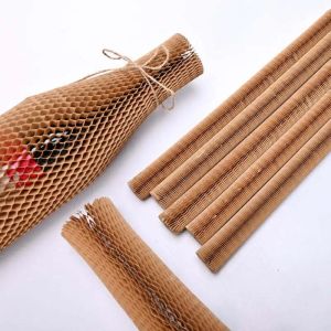 Industrial Honeycomb Kraft Wrapping Paper Roll
