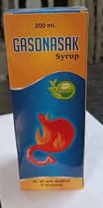 200 Ml Ayurvedic Acidity Gas Relief Gasonasak Syrup