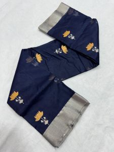 Classic Pattu Silk All Over Silver Gold Traditional Saree