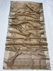 Pure Pattu Tissue Silk Eknaliya Minakari Ghani Booti Handloom Saree