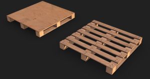 Brown Plywood Pallet